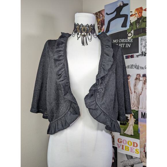 Ruffle Cardigan - Picture 2 of 3